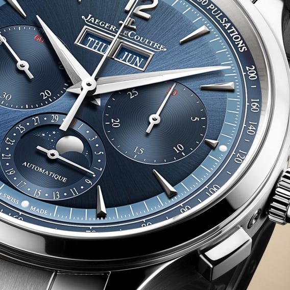 Jaeger-LeCoultre - Master Control Chronograph - Q4138480 - Close-up asset of the everyday chronograph