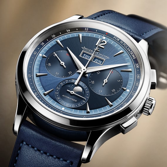 Master Control Chronograph Calendar Watch Q4138480 | Jaeger-LeCoultre