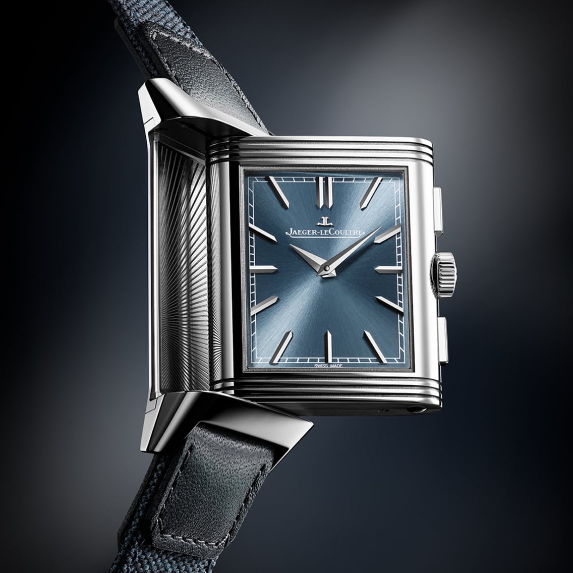 Stainless Steel Men Watch Manual winding Reverso Tribute Chronograph ...
