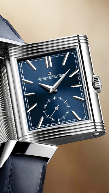 Stainless Steel Reverso Tribute Duoface Small Seconds Man