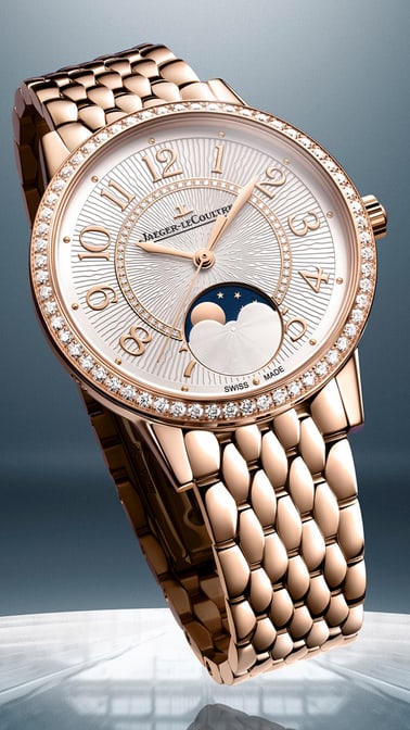 (sgs)LeCoultre レクルト　レディース腕時計用　化粧箱　2個 Pink Gold Full Set Reverso One 'Hibiscus Syriacus' Woman Watch