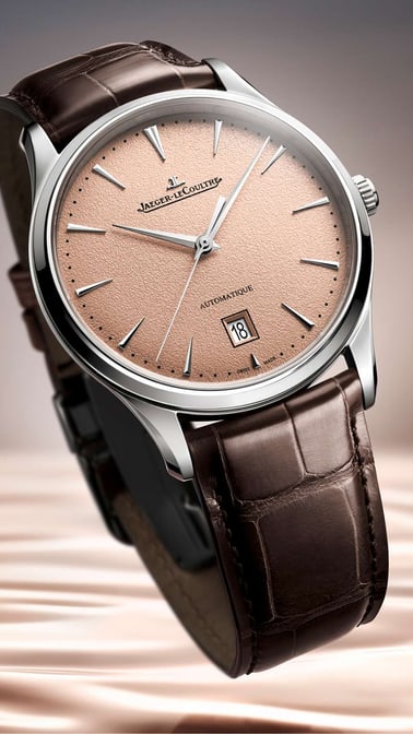 ステンレススチール製メンズウォッチ マスター・ウルトラスリム