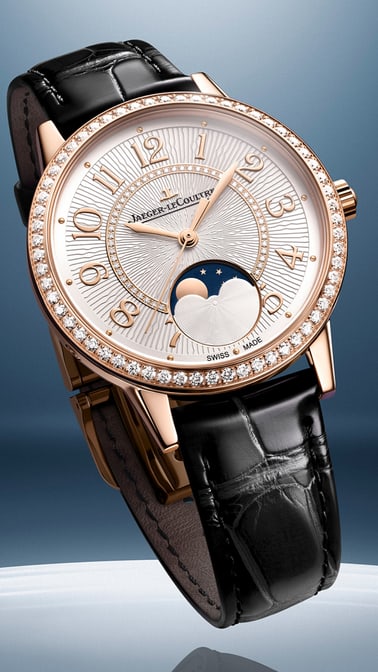 Pink Gold Rendez-Vous Moon Woman Watch Q3572431 | Jaeger-LeCoultre