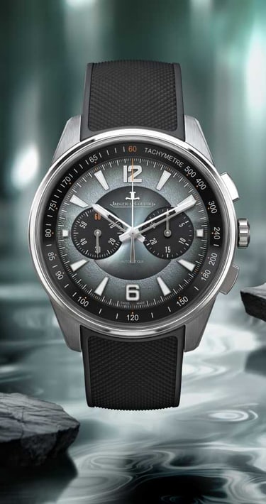 Stainless Steel Polaris Chronograph Man Watch Q9028651 | Jaeger