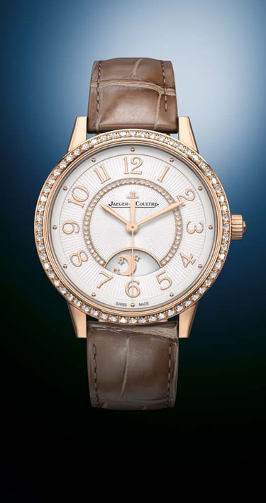 ピンクゴールド製ランデヴー・ナイト&デイ レディースウォッチ