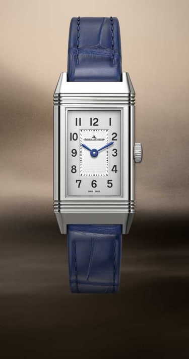 Stainless Steel Reverso Classic Monoface 'Origin' Woman Watch