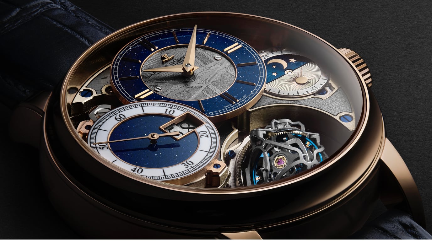 Multiaxis tourbillon timepiece Gyrotourbillon JaegerLeCoultre