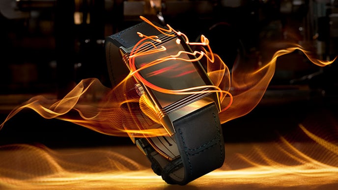 Jaeger-LeCoultre - Made of Makers Roy Wang light-painting "Flying Dragon" around a Reverso watch