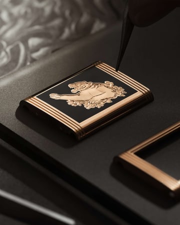 Reverso Tribute Enamel Tiger Jaeger LeCoultre