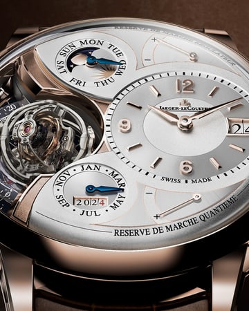 Jaeger-LeCoultre Duometre Héliotourbillon Perpetual Watch Q6202420 Close-Up