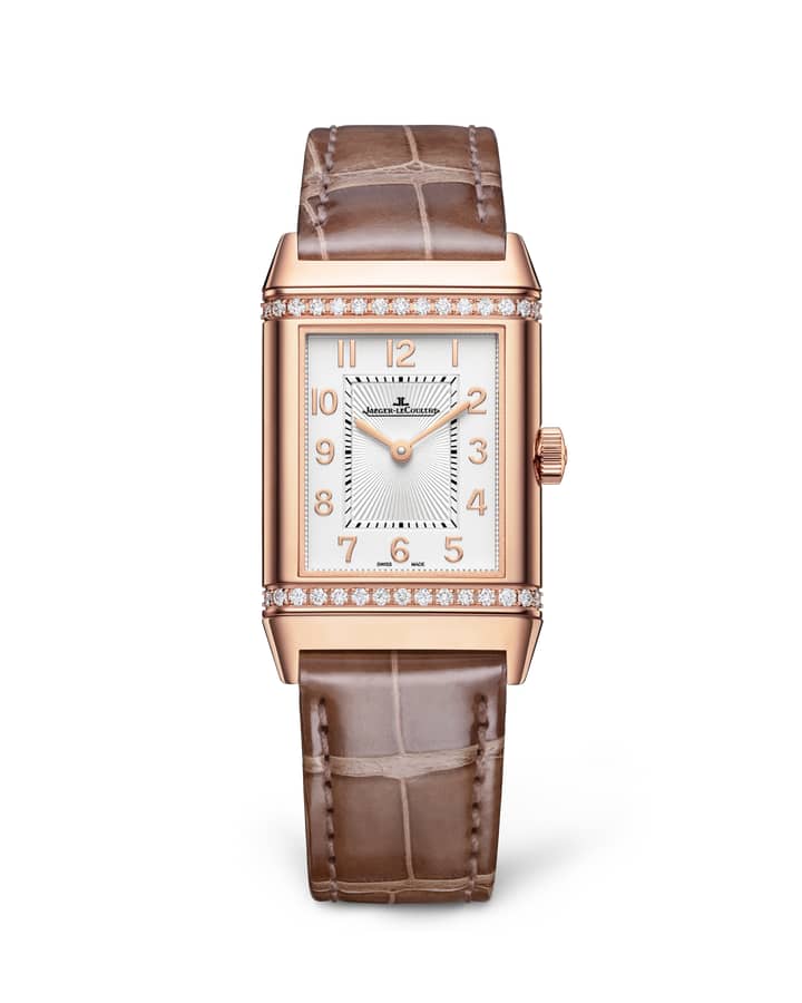 Jaeger-LeCoultre Reverso Classic Duetto Pink Gold Diamonds