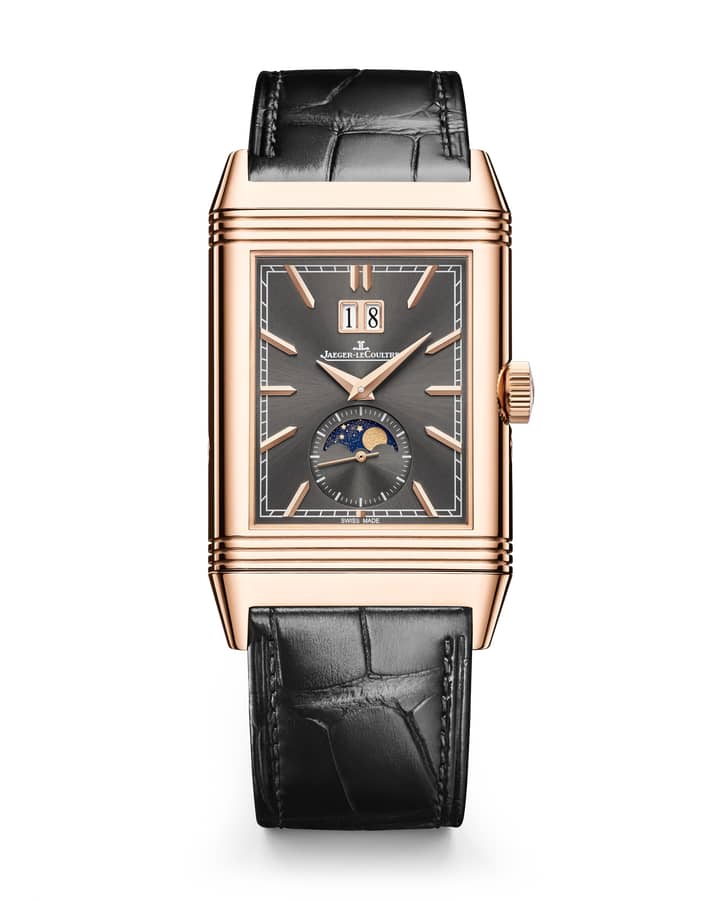 Jaeger-LeCoultre Rose Gold Reverso Tribute Nonanti Me Enamel Man Watch Q71125e1