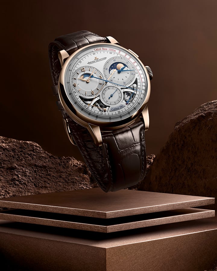 Jaeger-LeCoultre Duometre Chronograph Moon Pink Gold