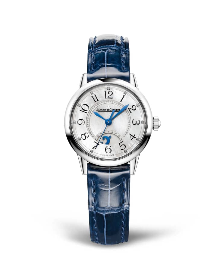 Jaeger-LeCoultre Rendez Vous Classic Night and Day Stainless Steel Diamonds