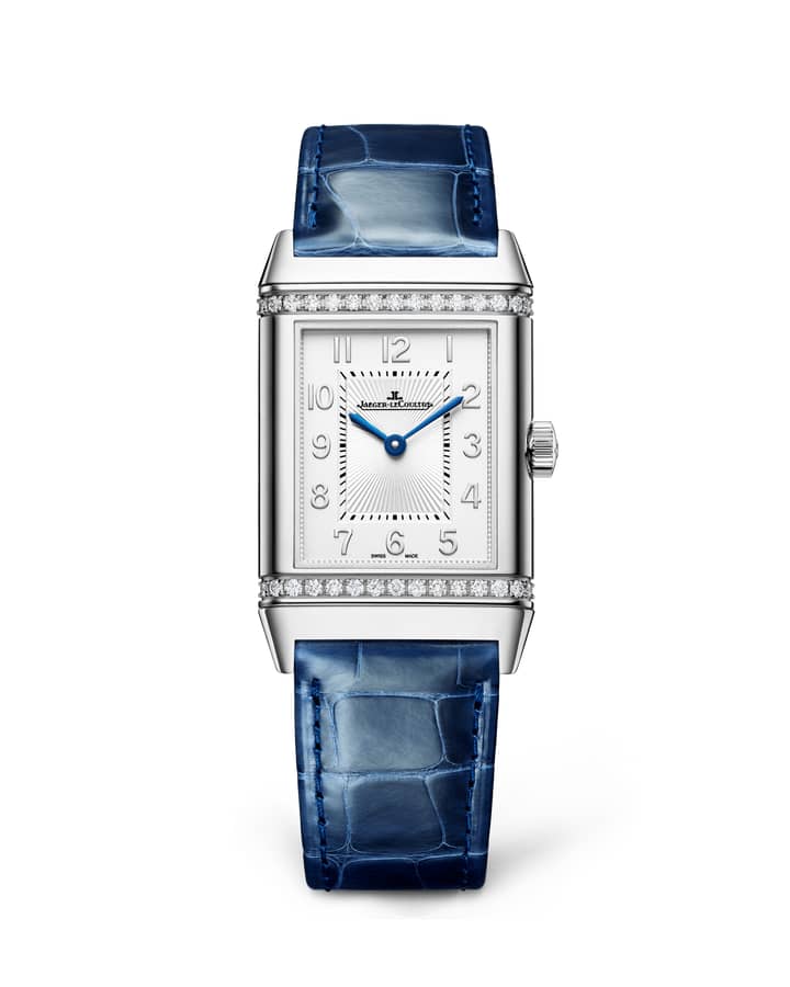 Jaeger-LeCoultre Reverso Classic Duetto Stainless Steel Diamonds