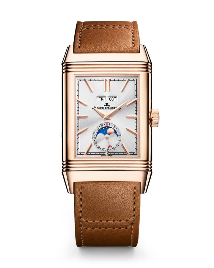 Jaeger-LeCoultre Reverso Tribute Duoface Calendar Pink Gold