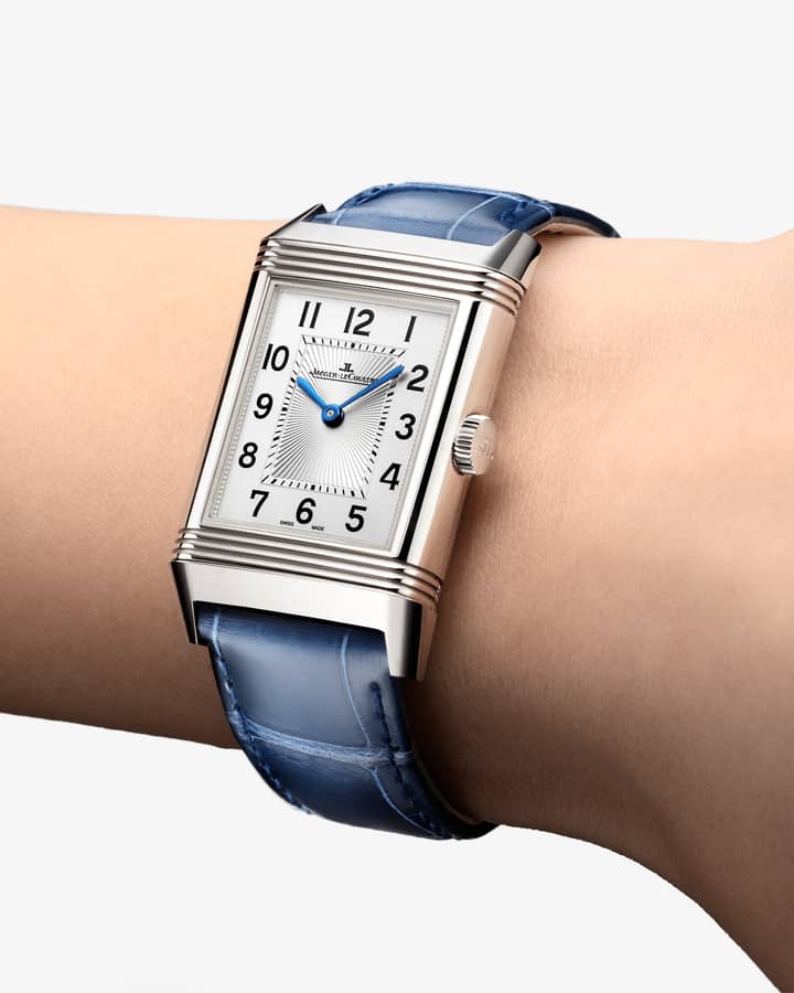 Jaeger-LeCoultre Reverso Classic Duetto Stainless Steel Diamonds