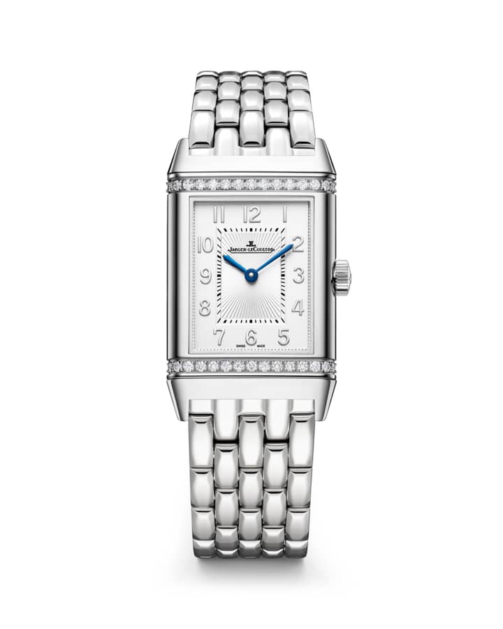 Jaeger-LeCoultre Reverso Classic Duetto Stainless Steel Diamonds