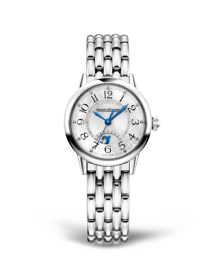 Jaeger-LeCoultre Rendez Vous Classic Night and Day Stainless Steel Diamonds