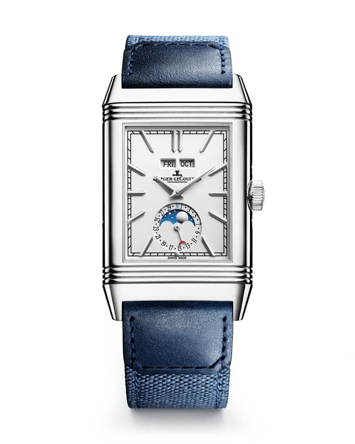 Jaeger-LeCoultre Reverso Tribute Duoface Calendar Stainless Steel