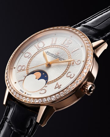 Pink Gold Ladies Watch Automatic self winding Rendez Vous Night