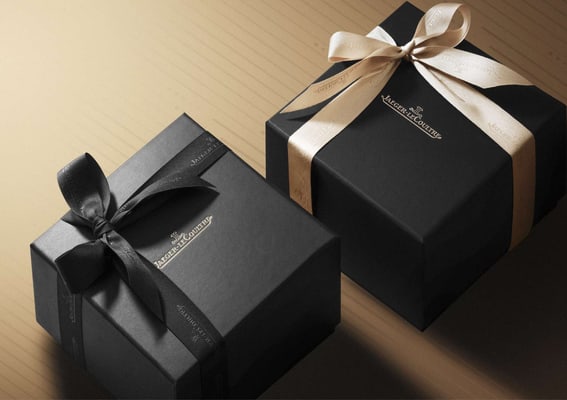 Asset of a gift wrapping from the Art of Gifting by Jaeger-LeCoultre