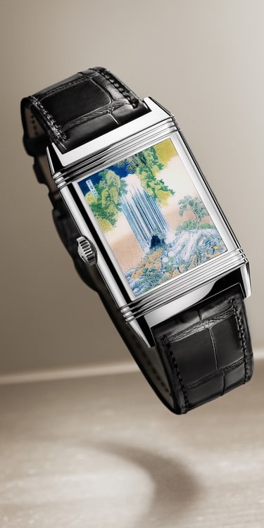 Enamel Hokusai Yōrō Waterfall