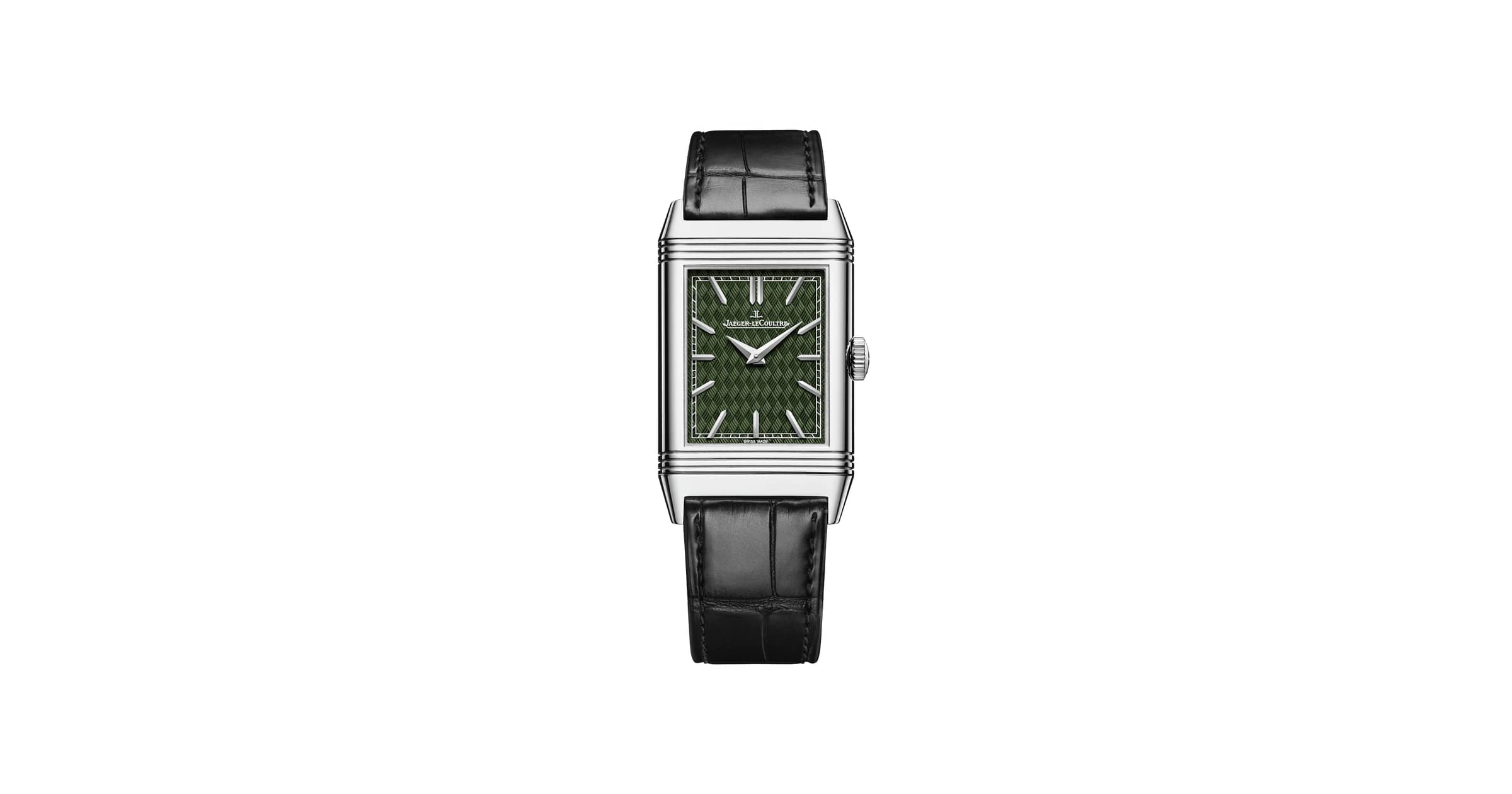 Jaeger-LeCoultre White Gold Reverso Tribute Enamel Man Watch Q39334S4 | Jaeger-LeCoultre