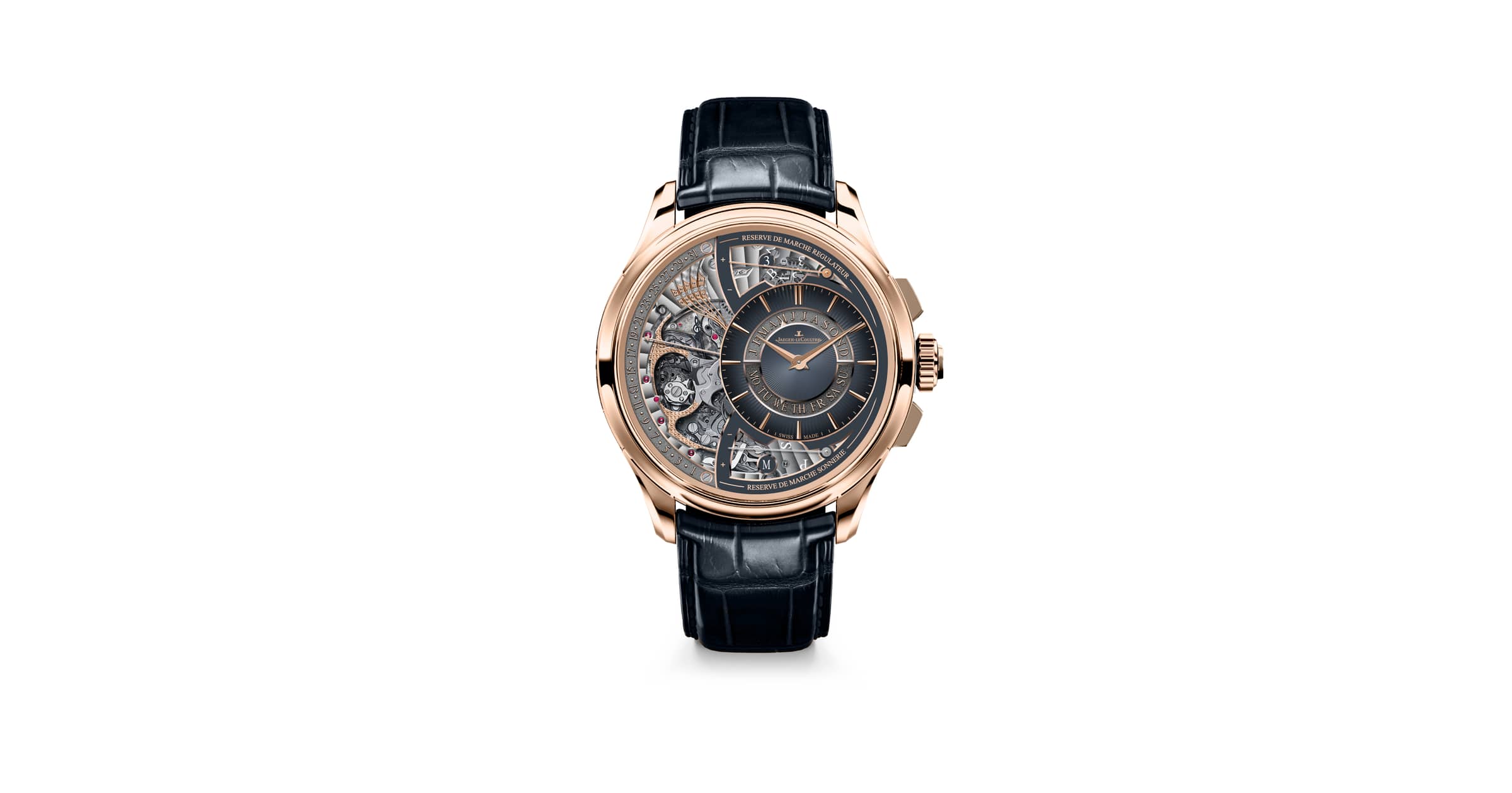 Jaeger-LeCoultre Pink Gold Duometre Grande Complication A Grande Sonnerie Man Watch Q603H480 | Jaeger-LeCoultre
