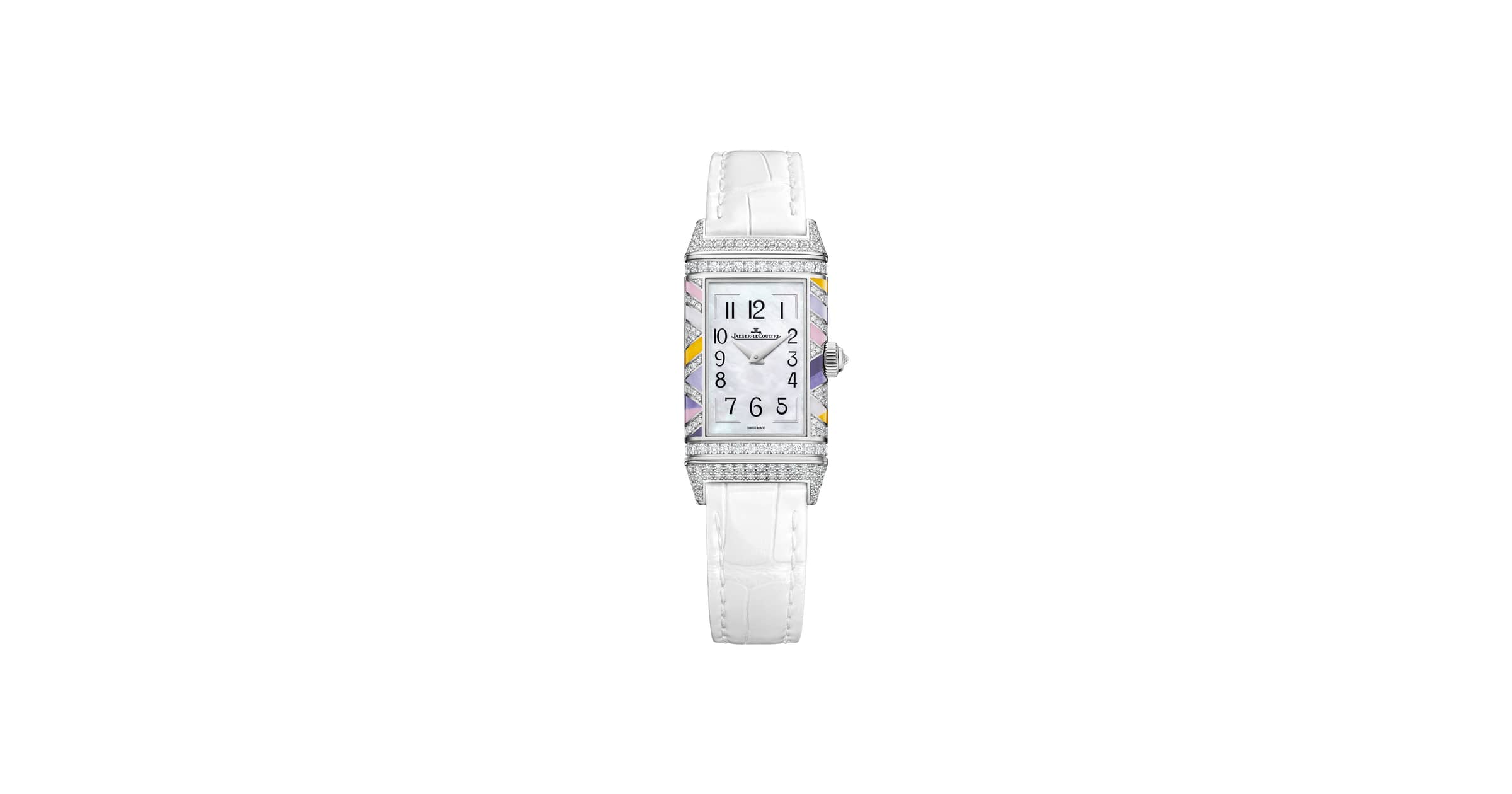 White Gold Reverso One Precious Colours Women Watch Q3293433