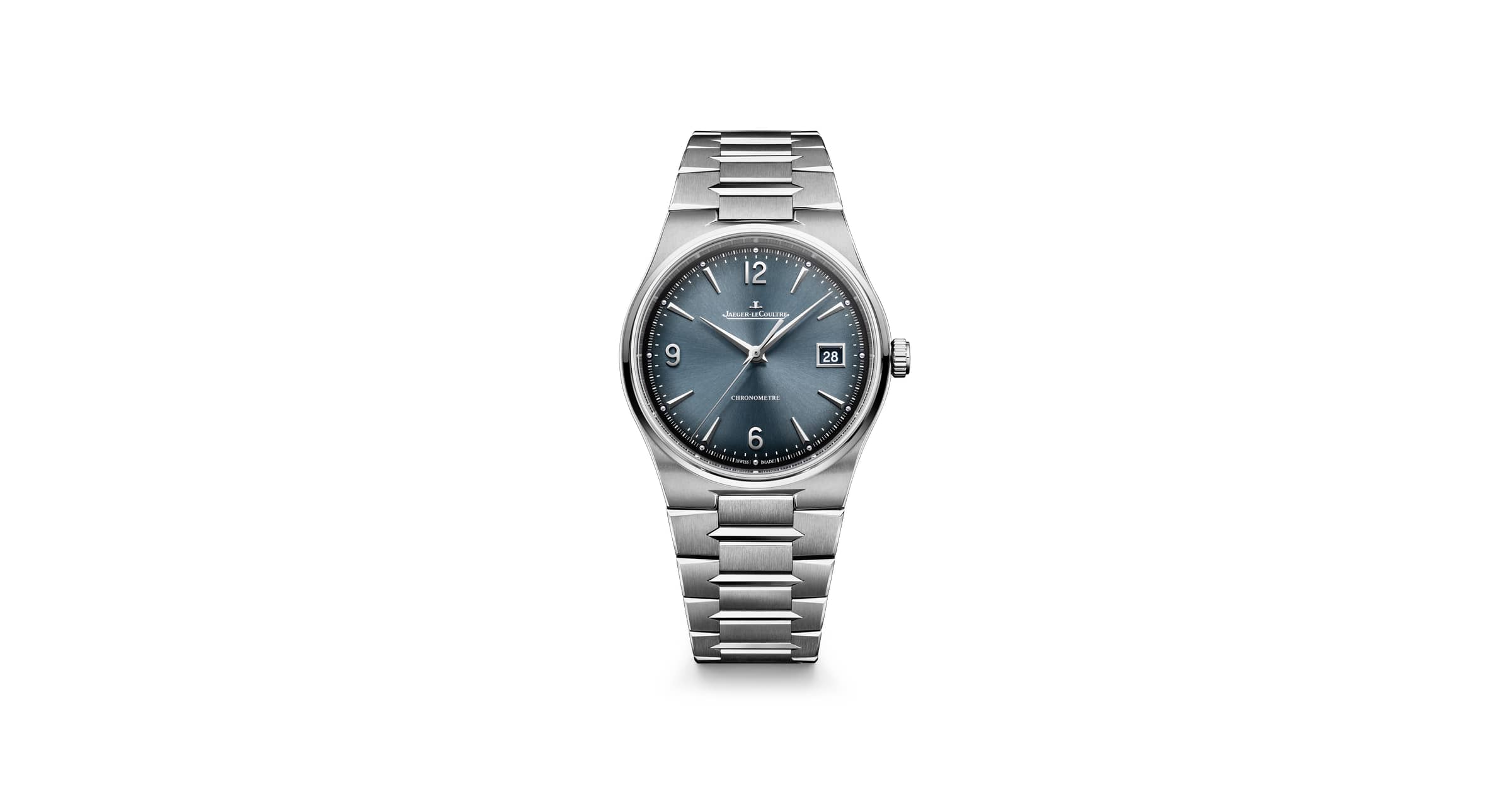 Stainless Steel Master Control Chronometre Date Man Watch Q4158120 |  Jaeger-LeCoultre