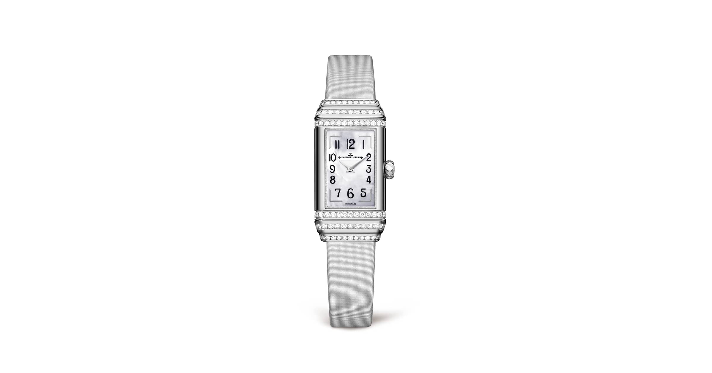Jaeger-LeCoultre White Gold Ladies Watch Manual winding Reverso One Duetto Jewellery 3363402 | Jaeger-LeCoultre