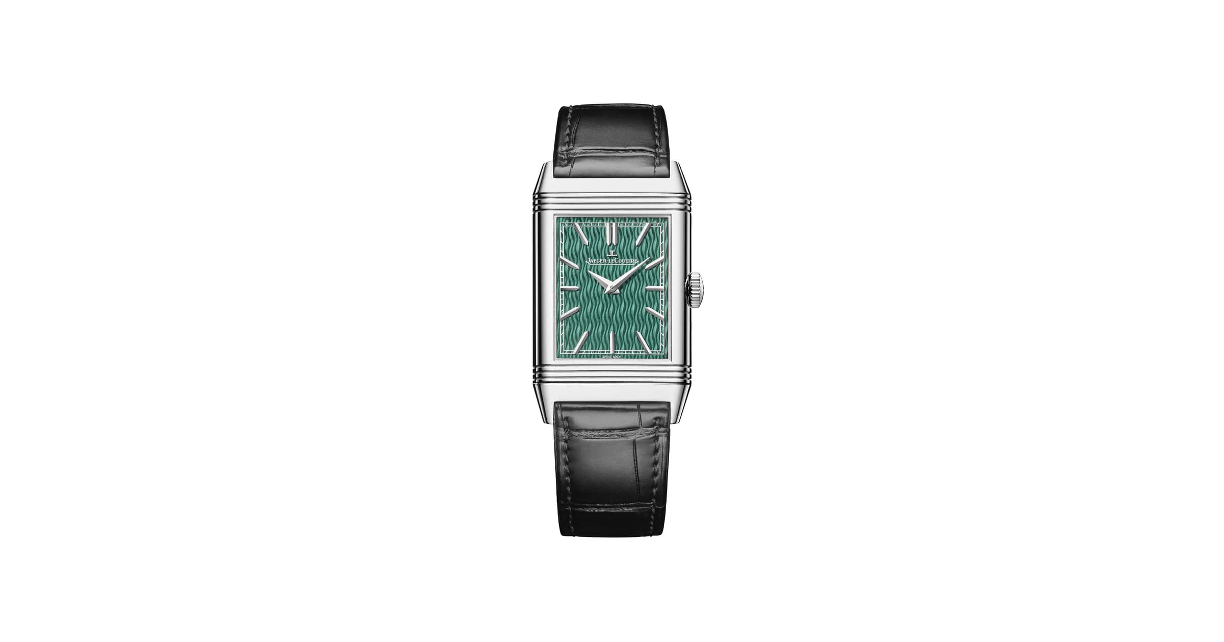 Jaeger-LeCoultre White Gold Reverso Tribute Enamel Man Watch Q39334S3 | Jaeger-LeCoultre