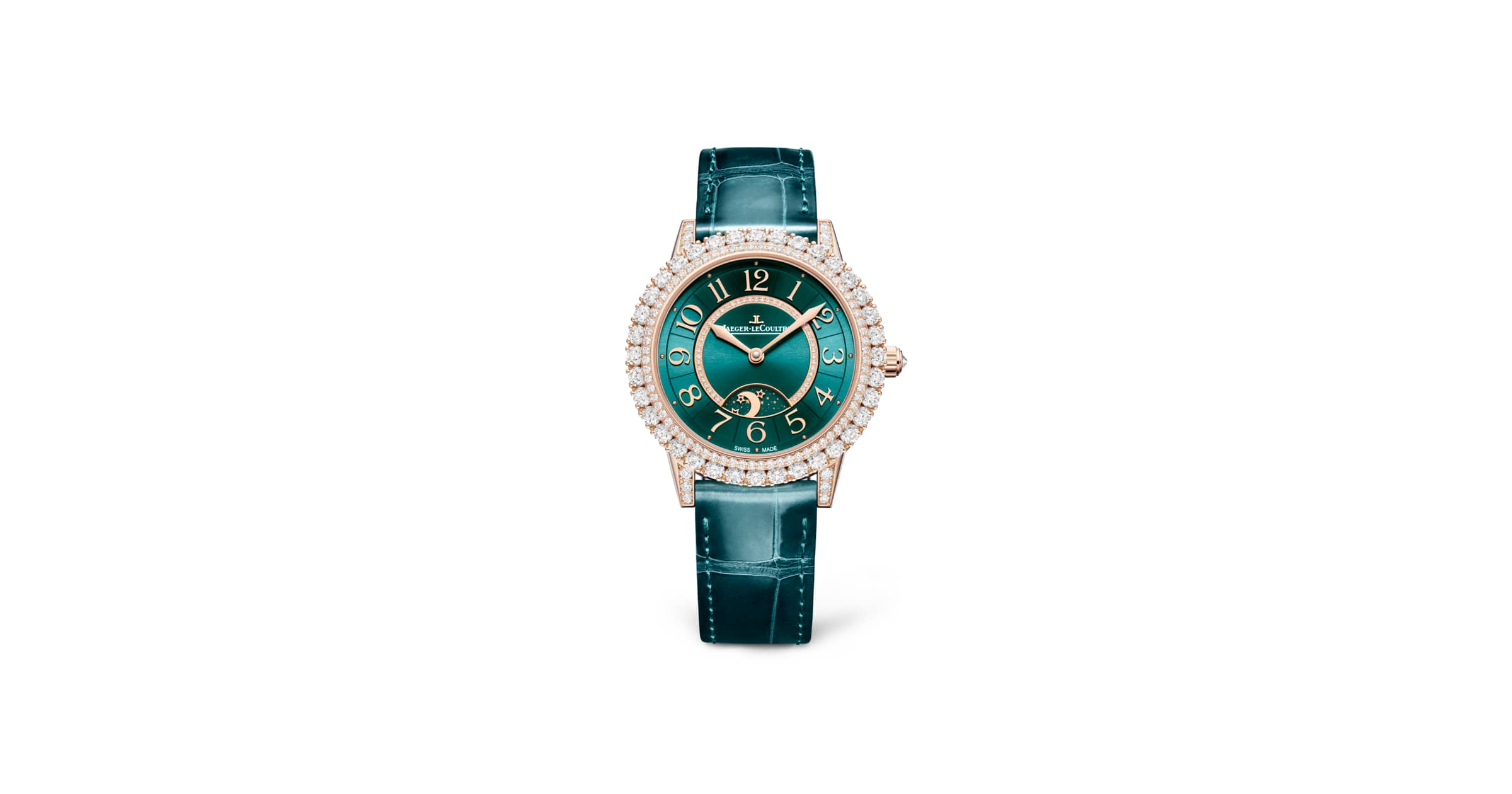 Jaeger-LeCoultre Rose Gold Ladies Watch Rendez-Vous Dazzling Night & Day Q343247J | Jaeger-LeCoultre