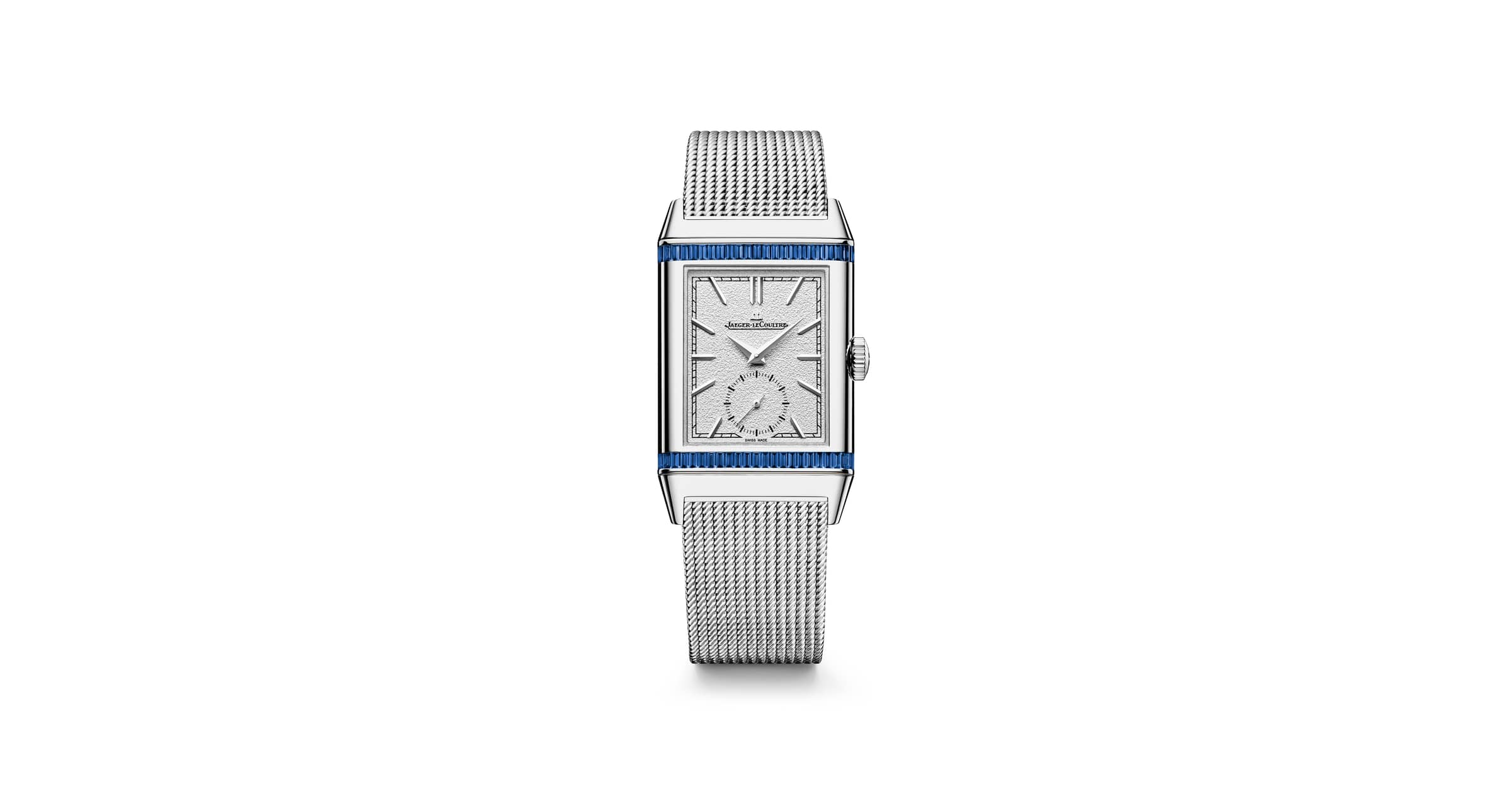 Jaeger-LeCoultre White Gold Reverso Tribute Monoface Small Seconds Or Deco Watch Q713311J | Jaeger-LeCoultre