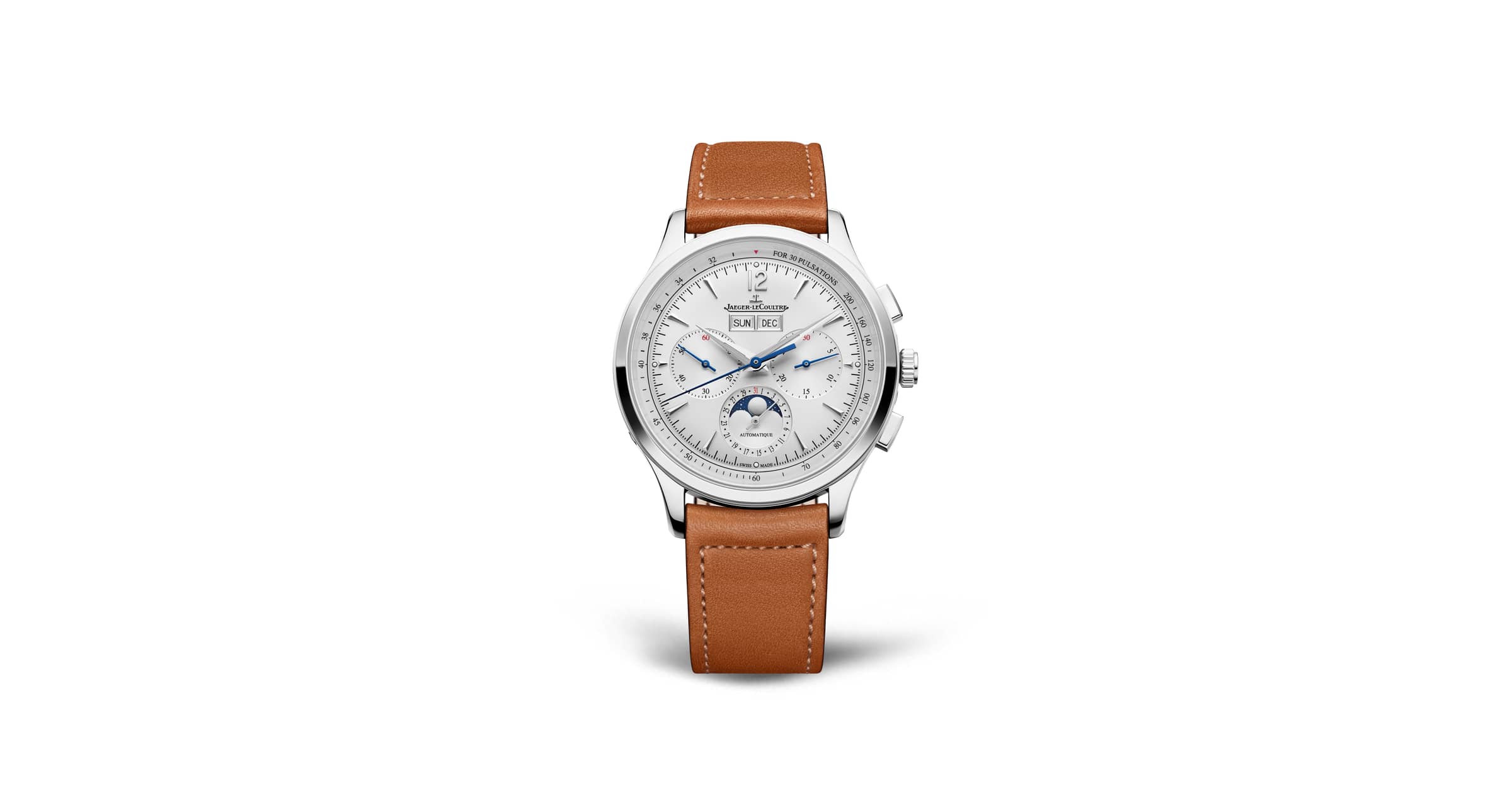 Jaeger-LeCoultre Stainless Steel Men Watch Automatic, self-winding Master Control Chronograph Calendar Q413842J | Jaeger-LeCoultre