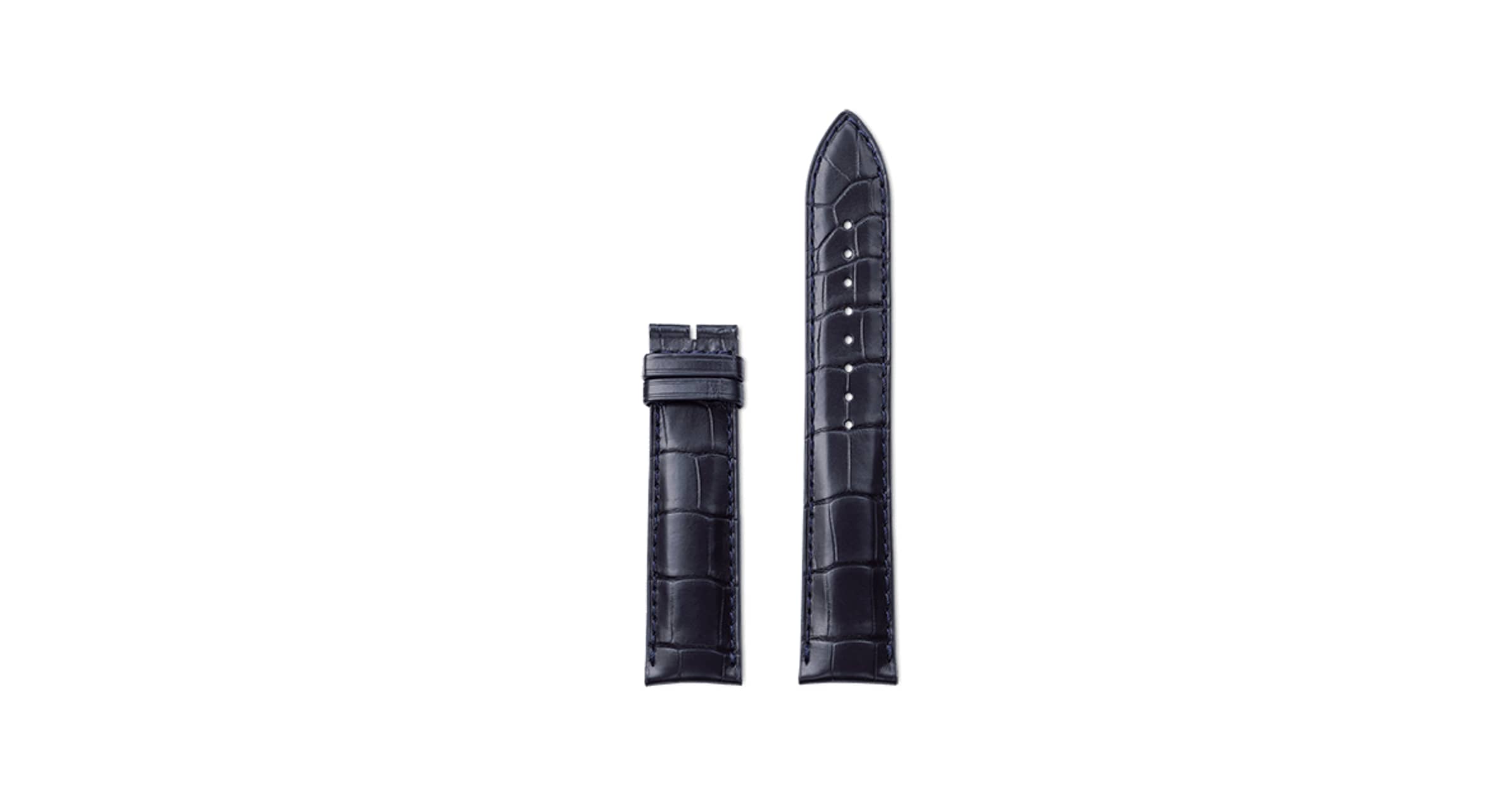 ジャガールクルト　クロコダイルブラックストラップ a762bc63dba5d611a43d37496d553a