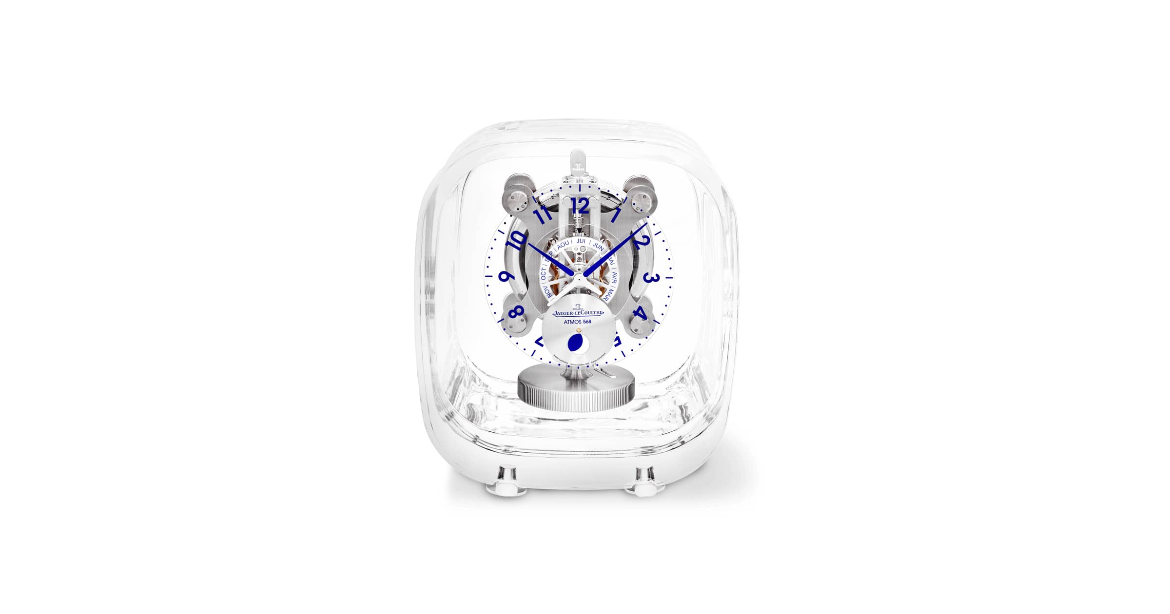 Baccarat Crystal Unisex Watch Perpetual movement Atmos 568 by Marc