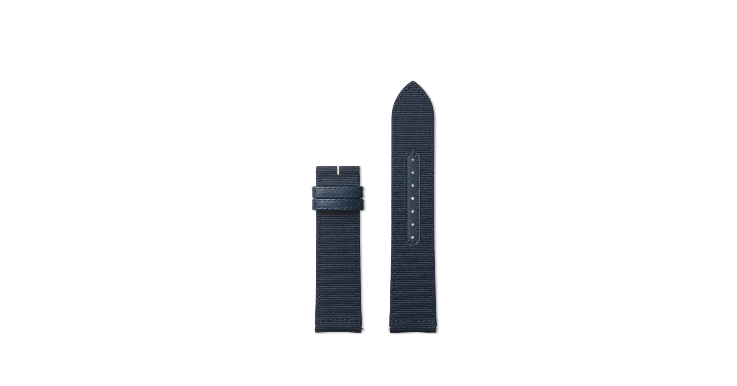 Canvas Navy Blue Strap QC49B066 | Jaeger-LeCoultre