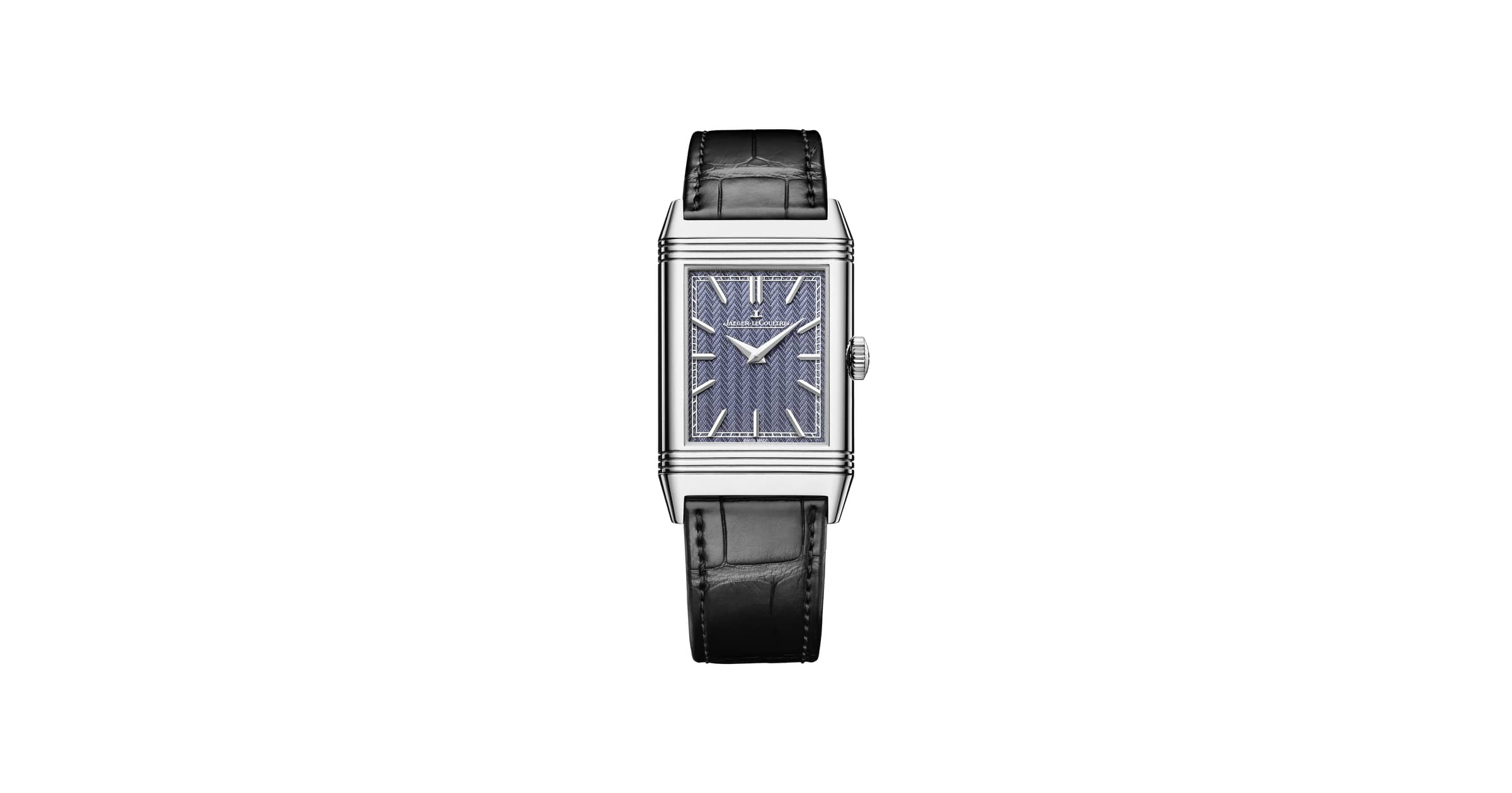 Jaeger-LeCoultre White Gold Reverso Tribute Enamel Man Watch Q39334S2 | Jaeger-LeCoultre