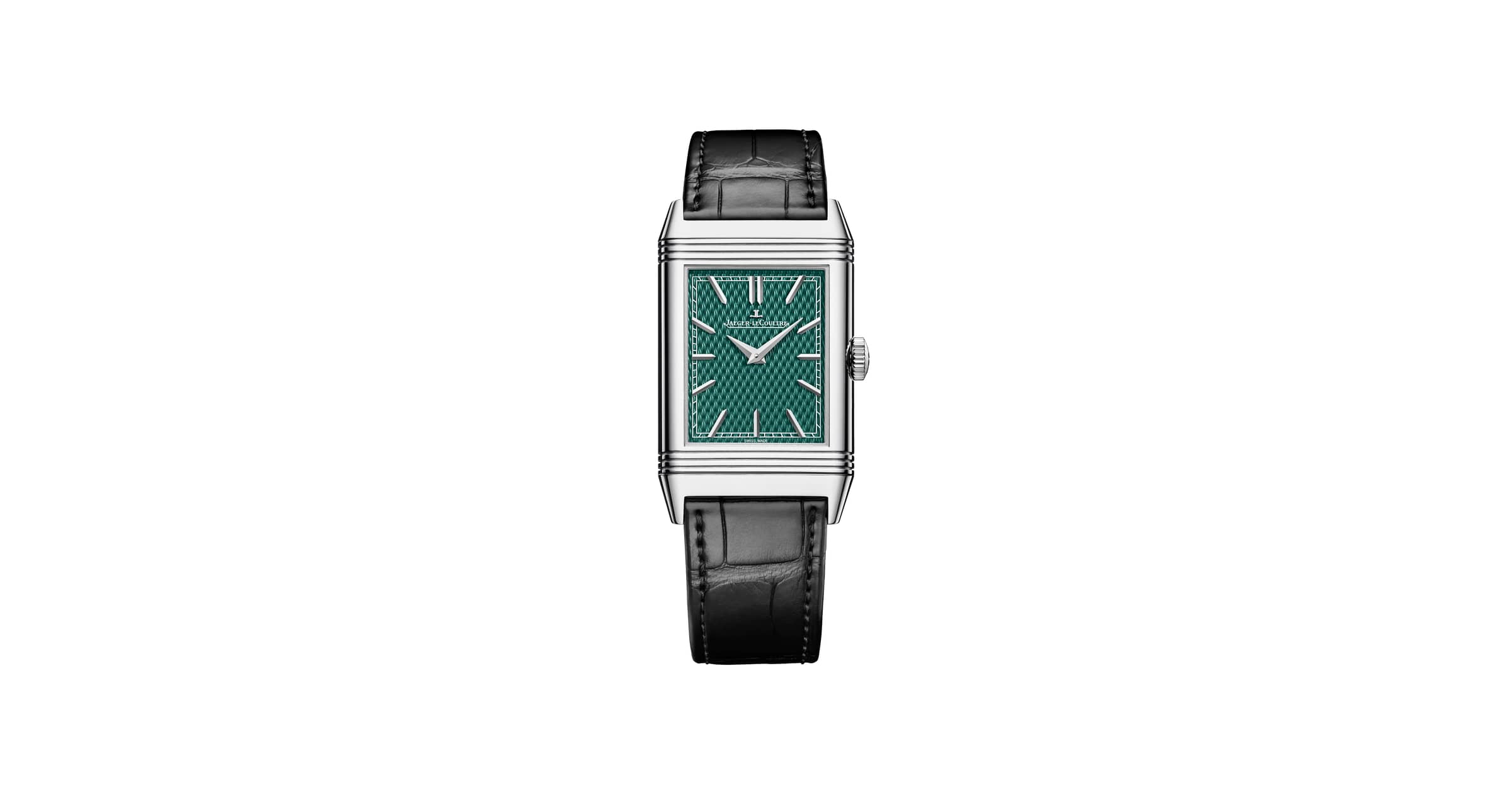 Jaeger LeCoultre White Gold Reverso Tribute Enamel Hokusai Man Watch Q39334T8 | Jaeger-LeCoultre