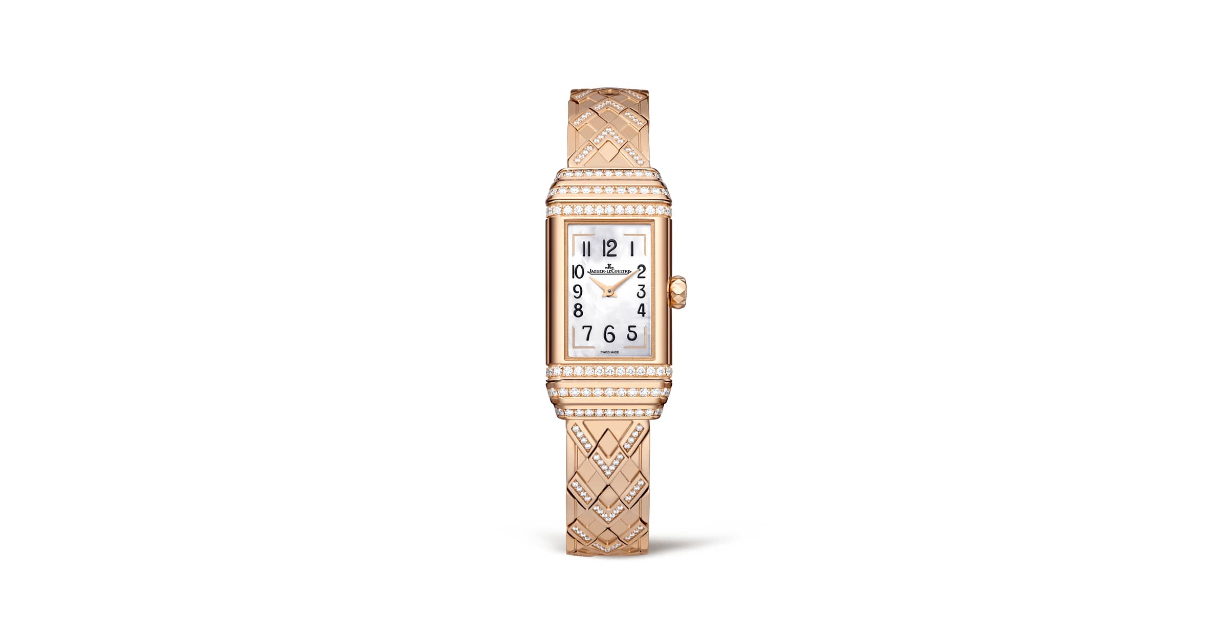 Jaeger-LeCoultre Pink Gold Ladies Watch Manual winding Reverso One Duetto Jewellery 3362201 | Jaeger-LeCoultre