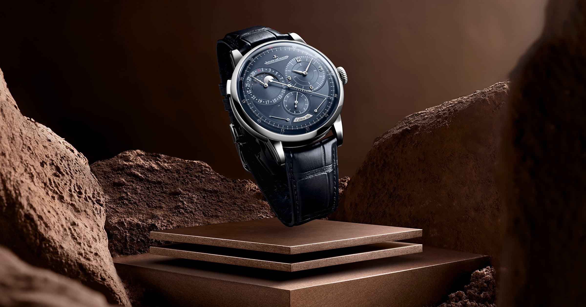 Duometre Quantieme Lunaire Watch Jaeger LeCoultre