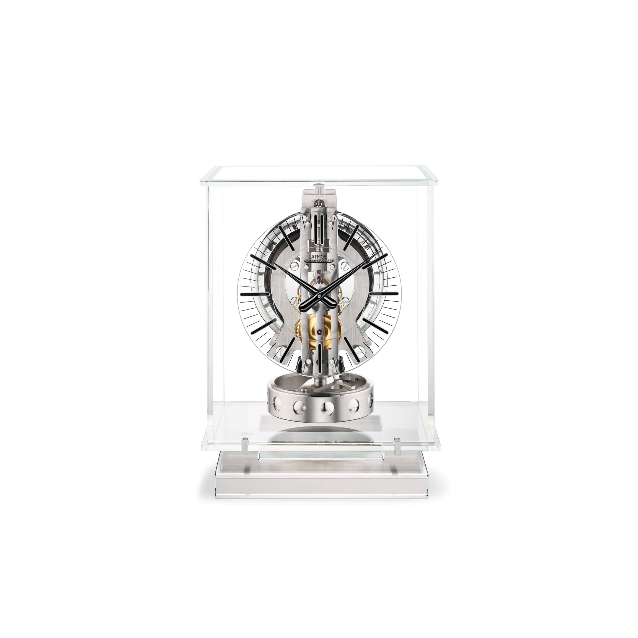 Pendule Mouvement perp tuel Mixte Verre Atmos Transparente 5135204