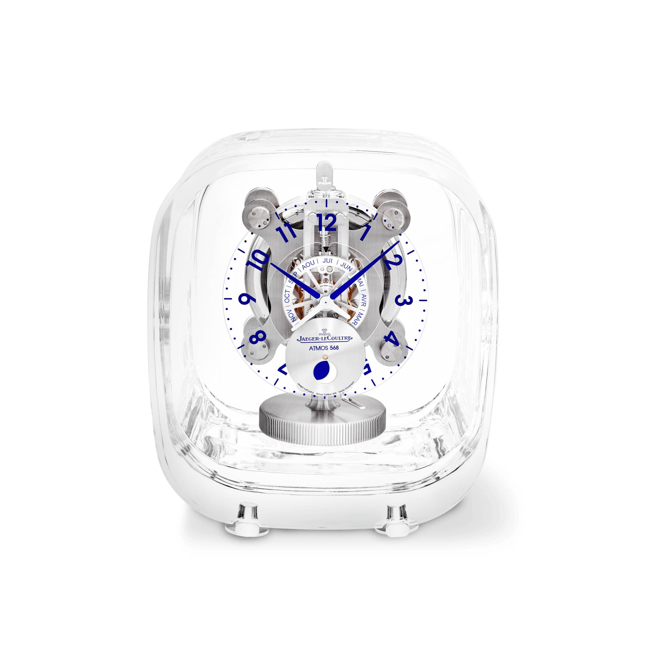 Baccarat Crystal Unisex Watch Perpetual movement Atmos 568 by Marc