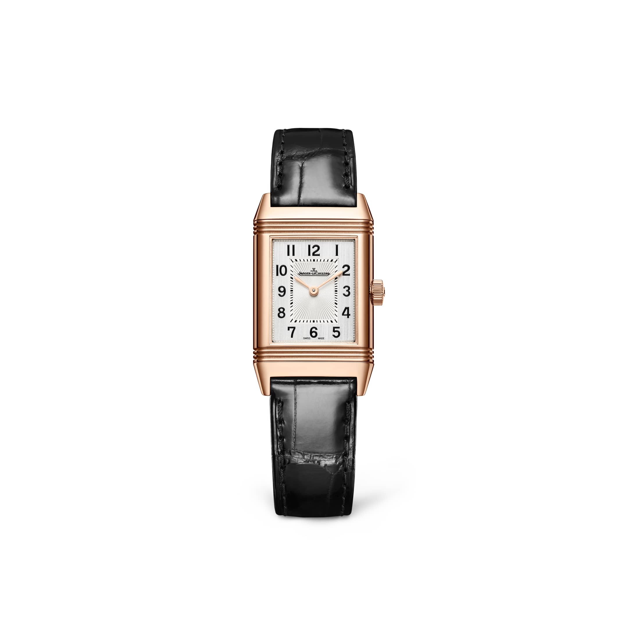 Pink Gold Ladies Watch Manual winding Reverso Classic Small