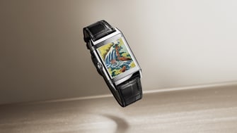 Reverso Tribute Enamel Hokusai