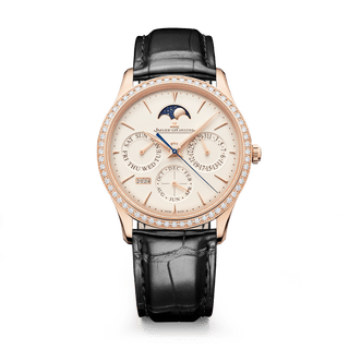 ステンレススチール製男性向け自動巻き時計、マスター・ウルトラスリム・パーペチュアルカレンダー 114842J | ジャガー・ルクルト