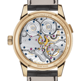 Pink Gold Men Watch Manual winding Duom tre Quanti me Lunaire