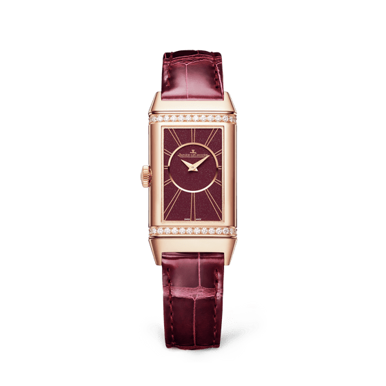 Pink Gold Ladies Watch Manual winding Reverso One Duetto 334256J ...